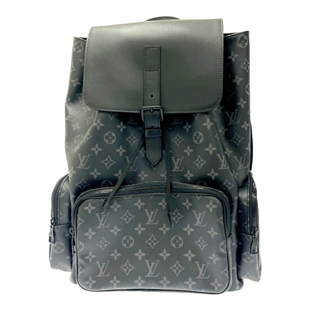Louis Vuitton Black Eclipse Trio Backpack Rucksac… - image 2
